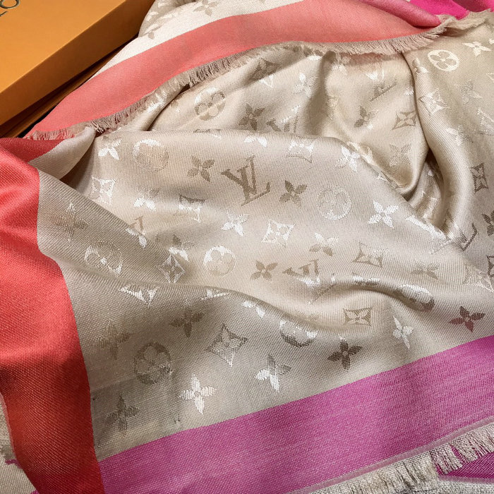 Louis Vuitton On The Edge Monogram Shawl LS080801