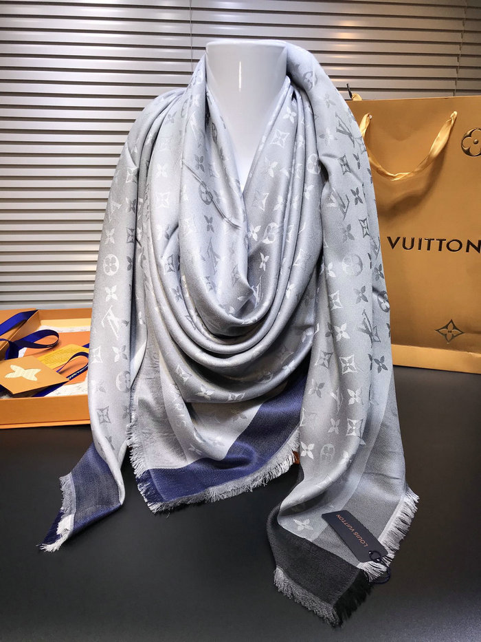 Louis Vuitton On The Edge Monogram Shawl LS080802