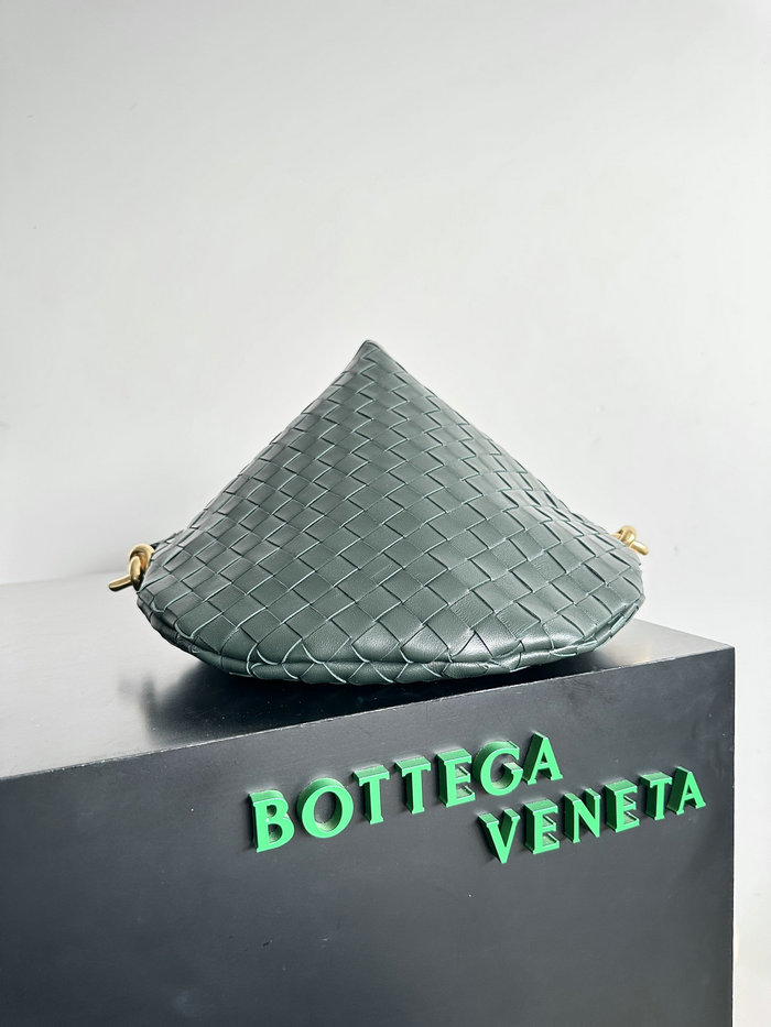 Bottega Veneta Medium Solstice Shoulder Bag Green B740990