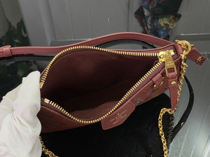 Louis Vuitton Easy Pouch On Strap Burgundy M81066