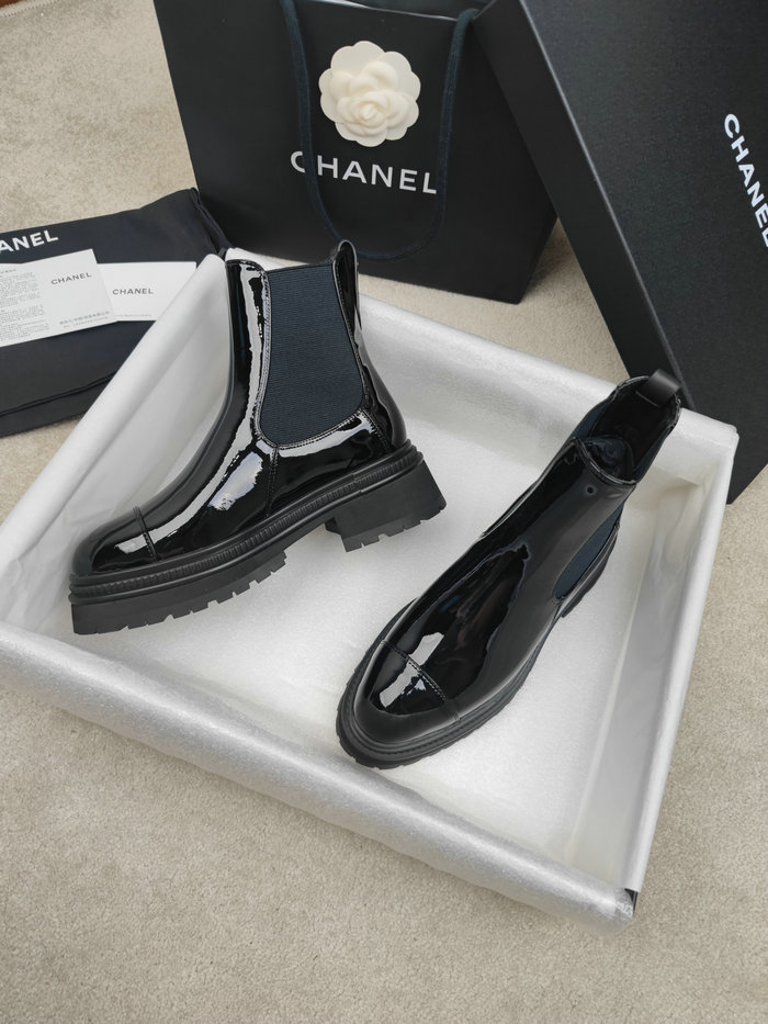 Chanel Leather Boots SNC090828