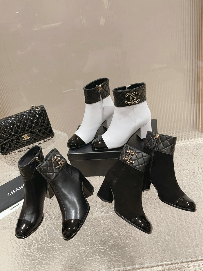 Chanel Leather Boots SNC090835