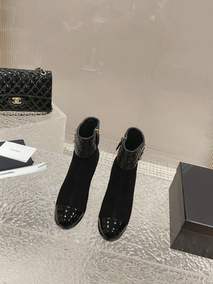 Chanel Leather Boots SNC090835