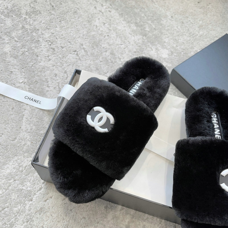 Chanel Wool Slippers SNC091302