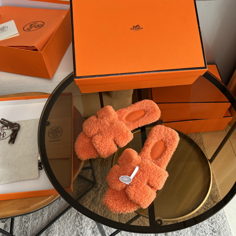 Hermes Wool Slippers SJH091302