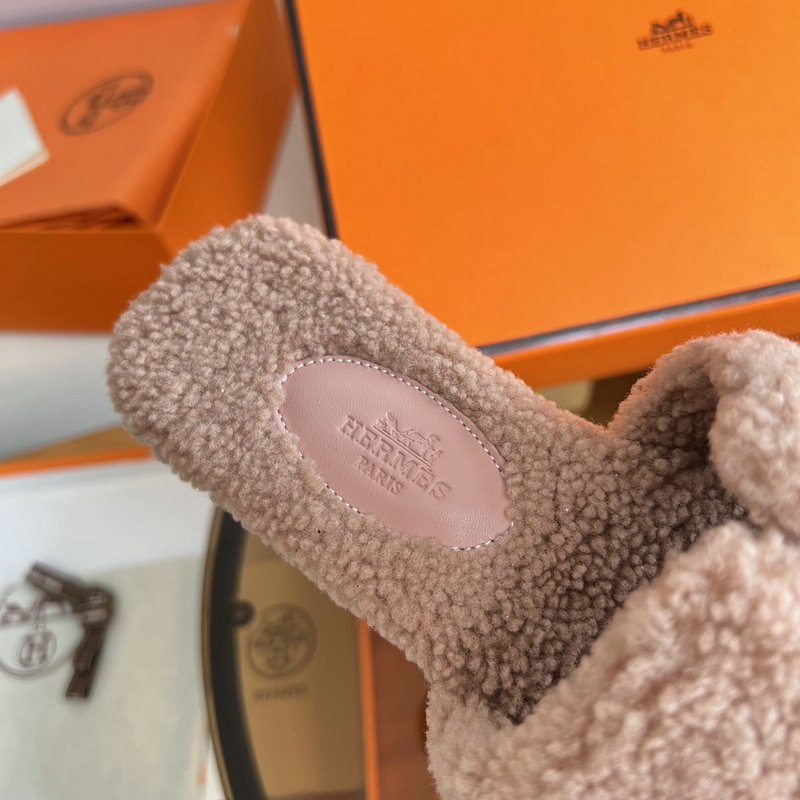 Hermes Wool Slippers SJH091308