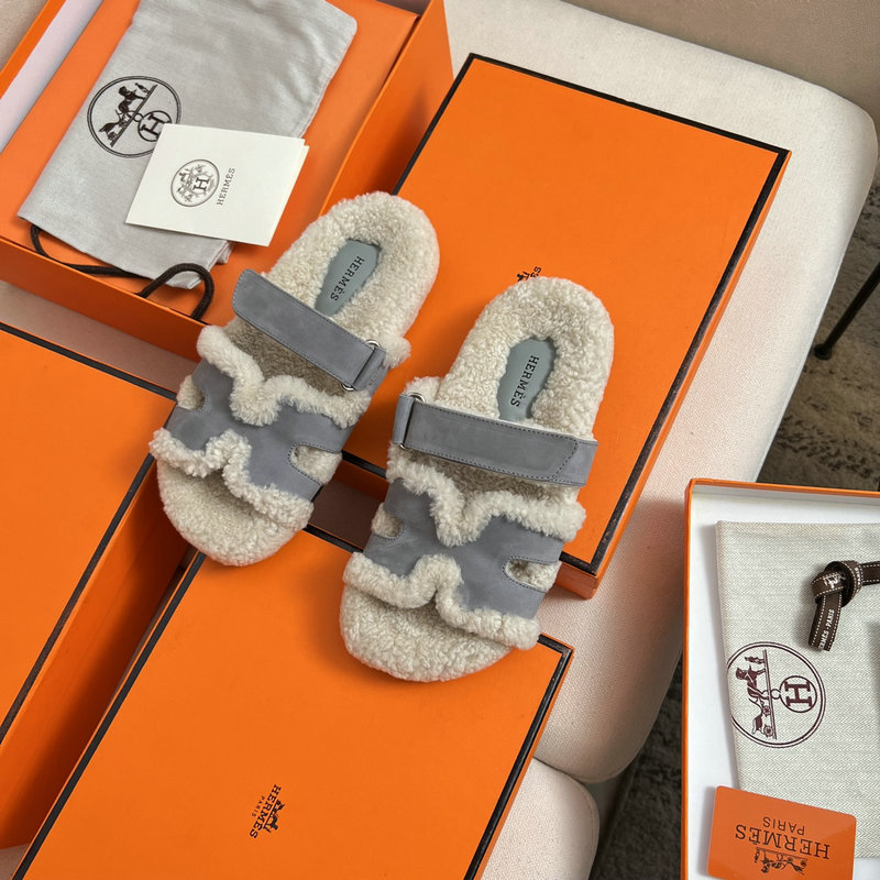 Hermes Wool Slippers SJH091311