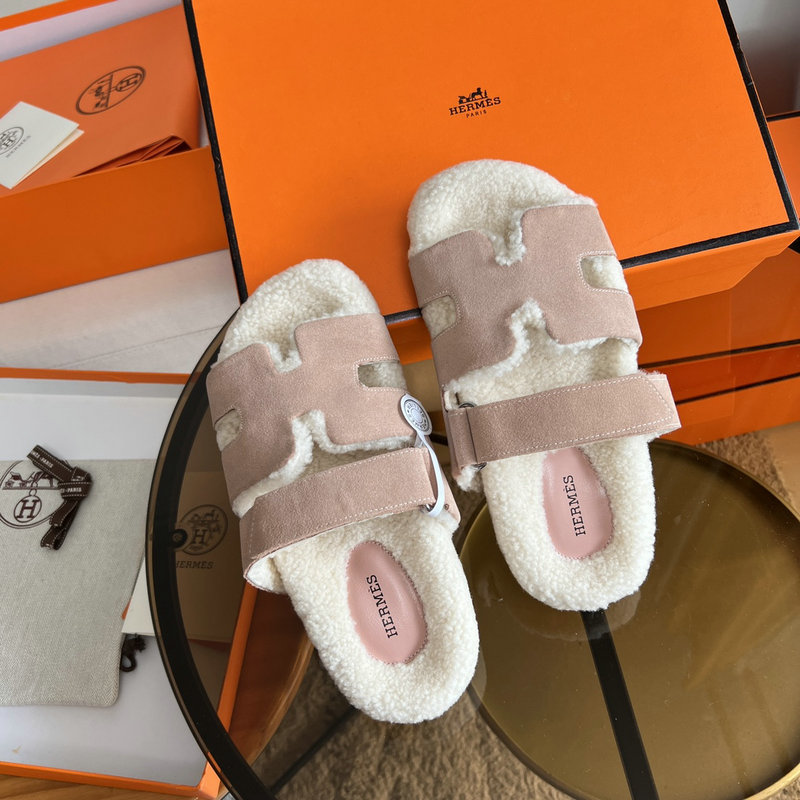 Hermes Wool Slippers SJH091319