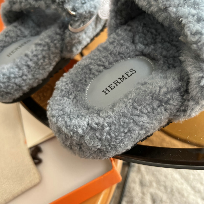 Hermes Wool Slippers SJH091322