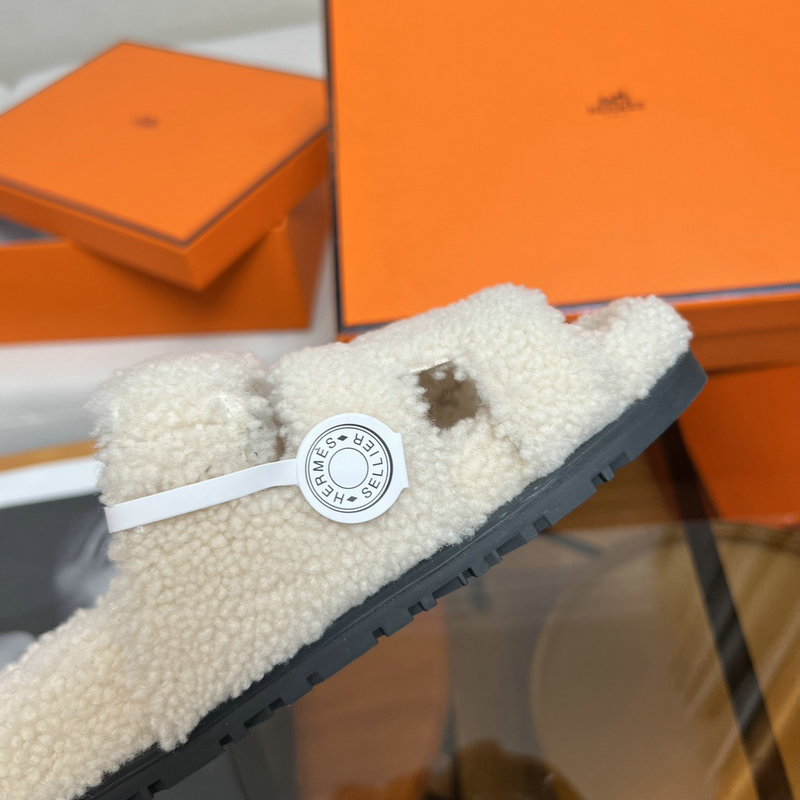 Hermes Wool Slippers SJH091324