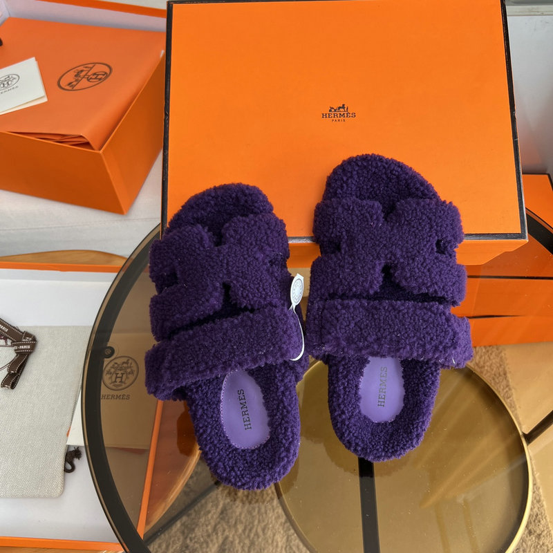 Hermes Wool Slippers SJH091325