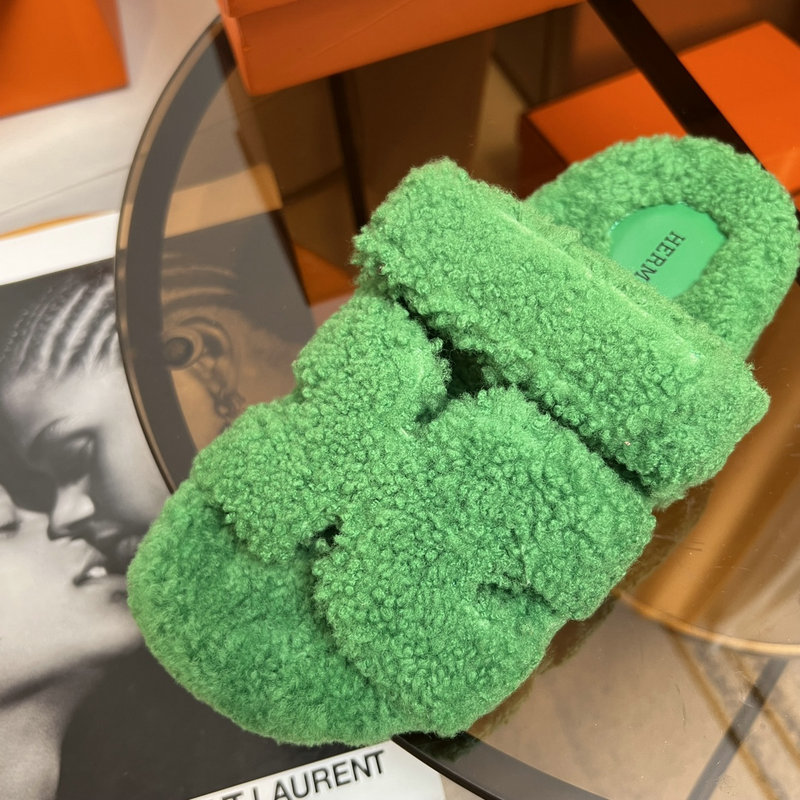 Hermes Wool Slippers SJH091327