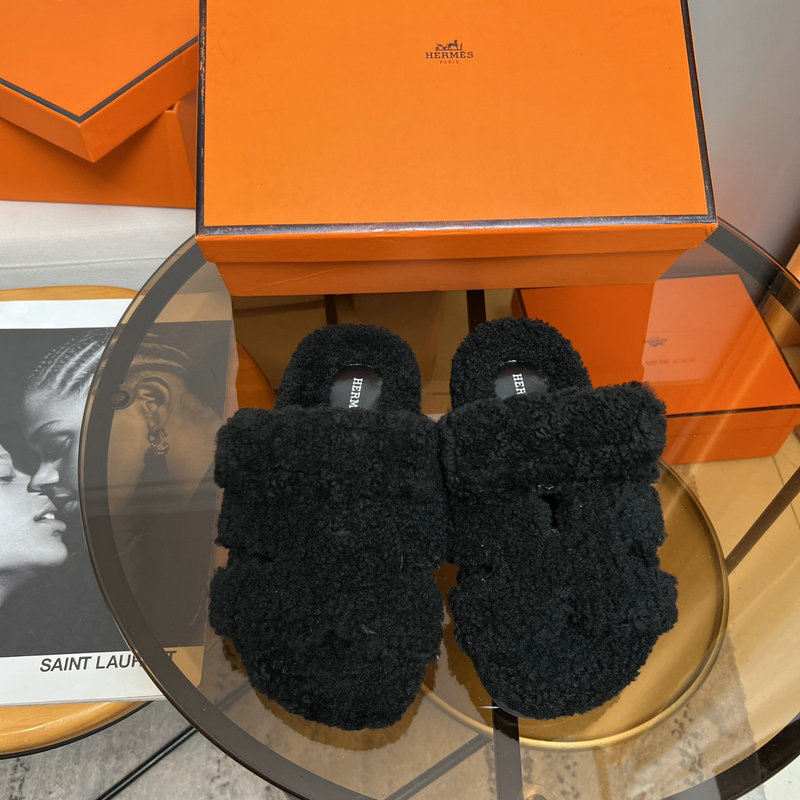 Hermes Wool Slippers SJH091328