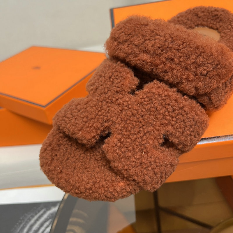 Hermes Wool Slippers SJH091329