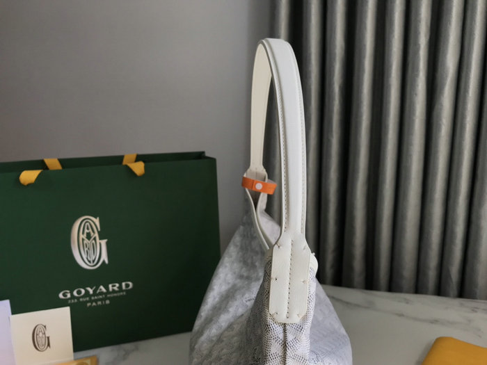 Goyard Boheme Hobo Bag White GY020223