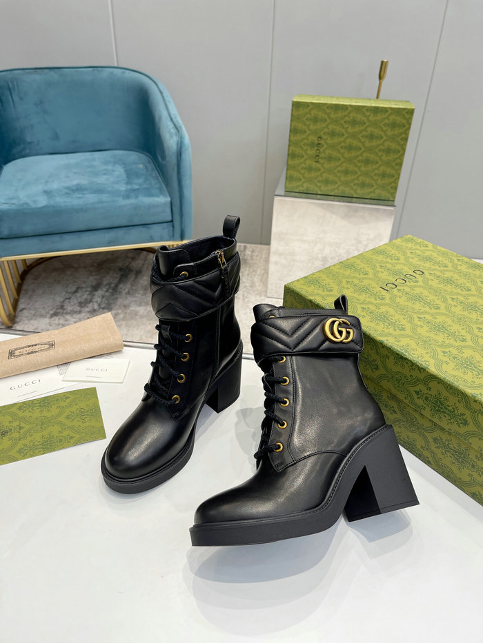 Gucci Leather Boots SNG092405