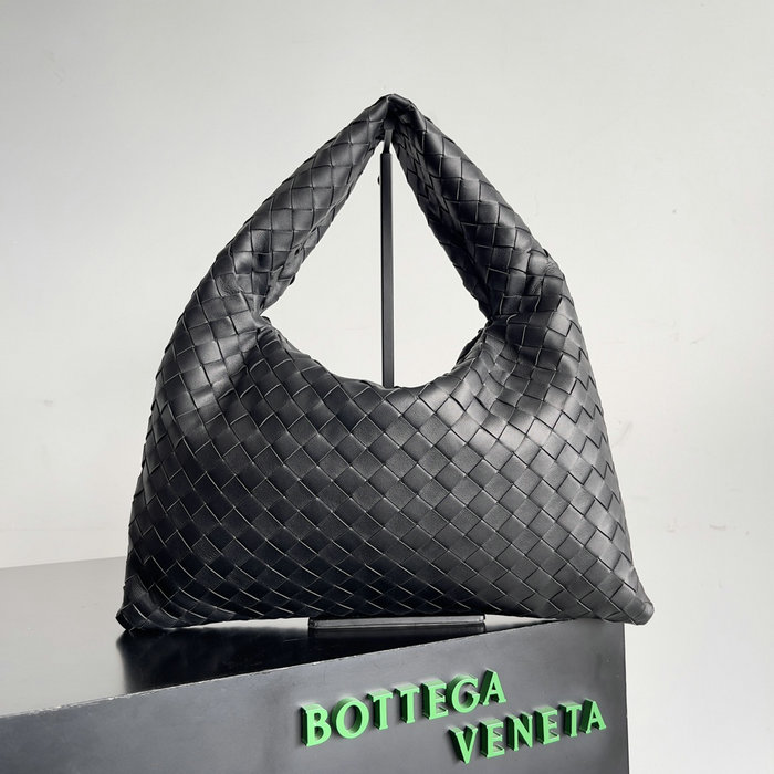 Bottega Veneta Small Hop Shoulder Bag Black 763966