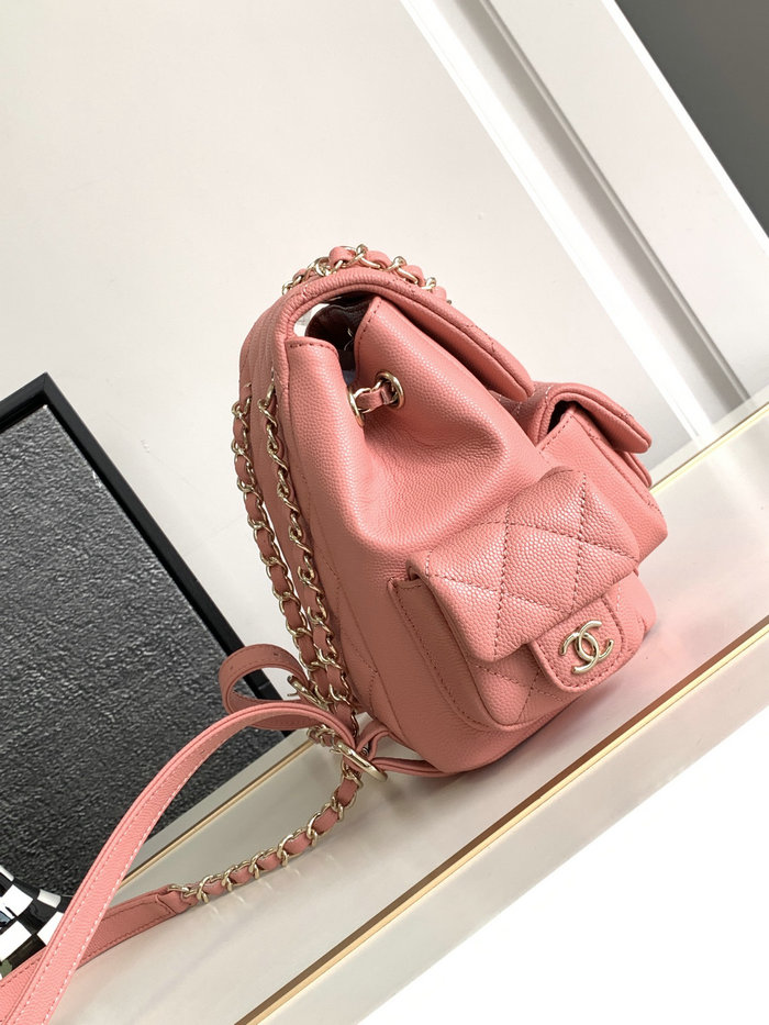 Chanel Small Backpack Pink AS4399