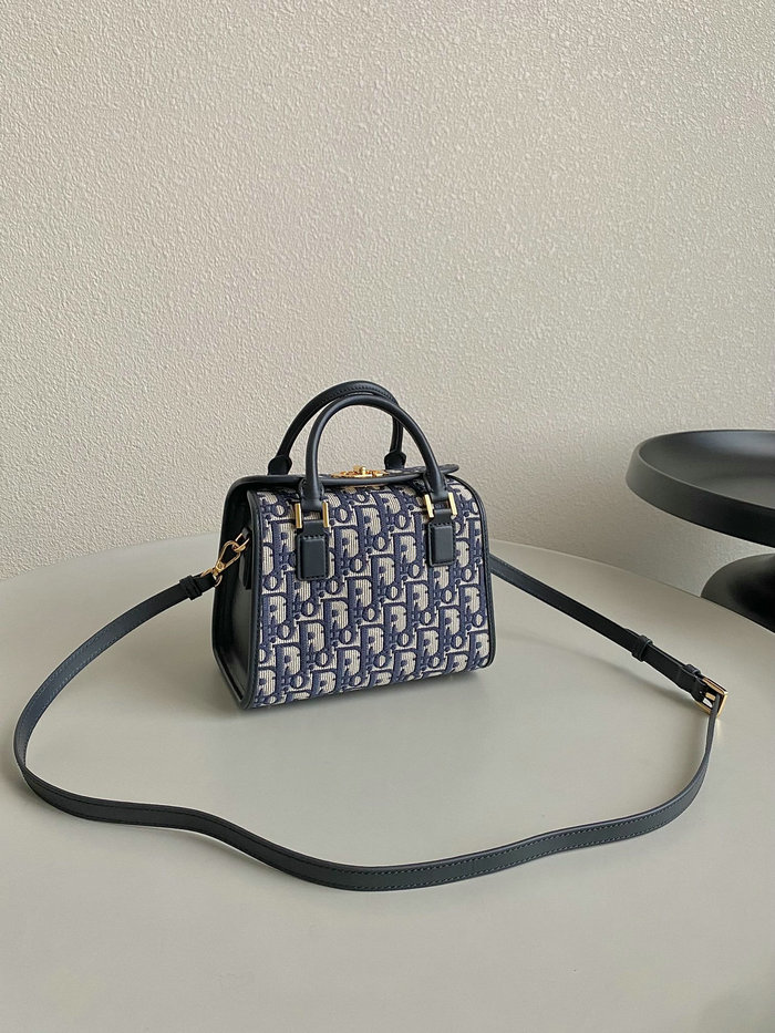 Dior Small Small Boston Bag Blue M7503