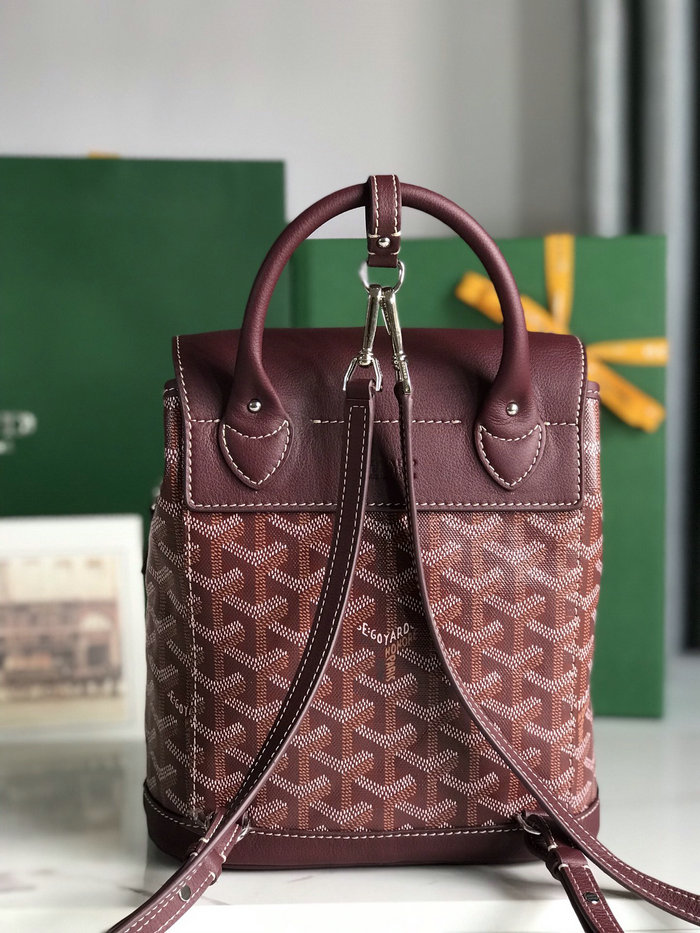 Goyard Alpin Mini Backpack Burgundy G10301