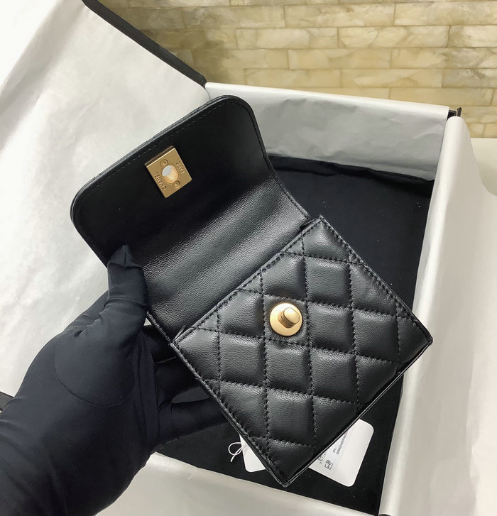 Chanel Clutch with Chain Black AP3425