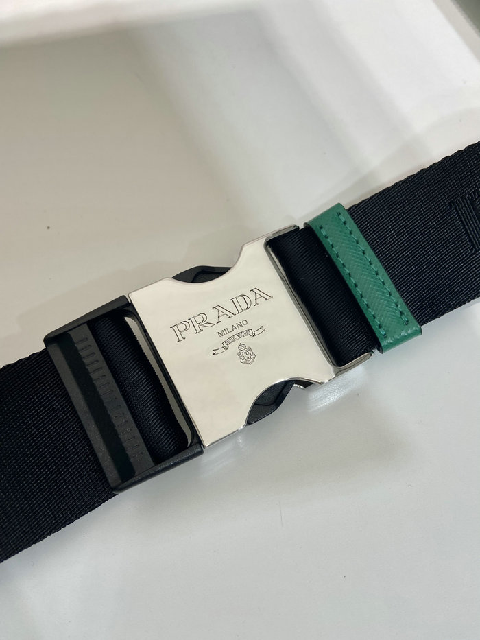 Prada Saffiano leather belt bag Green 2VH156