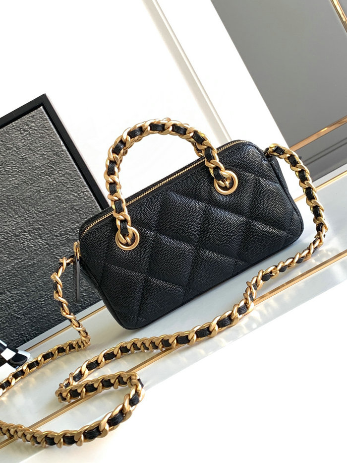 Chanel Grain Calfskin Shoulder Bag AS3495