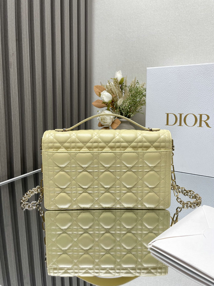 My Dior Top Handle Bag Yellow DM0810