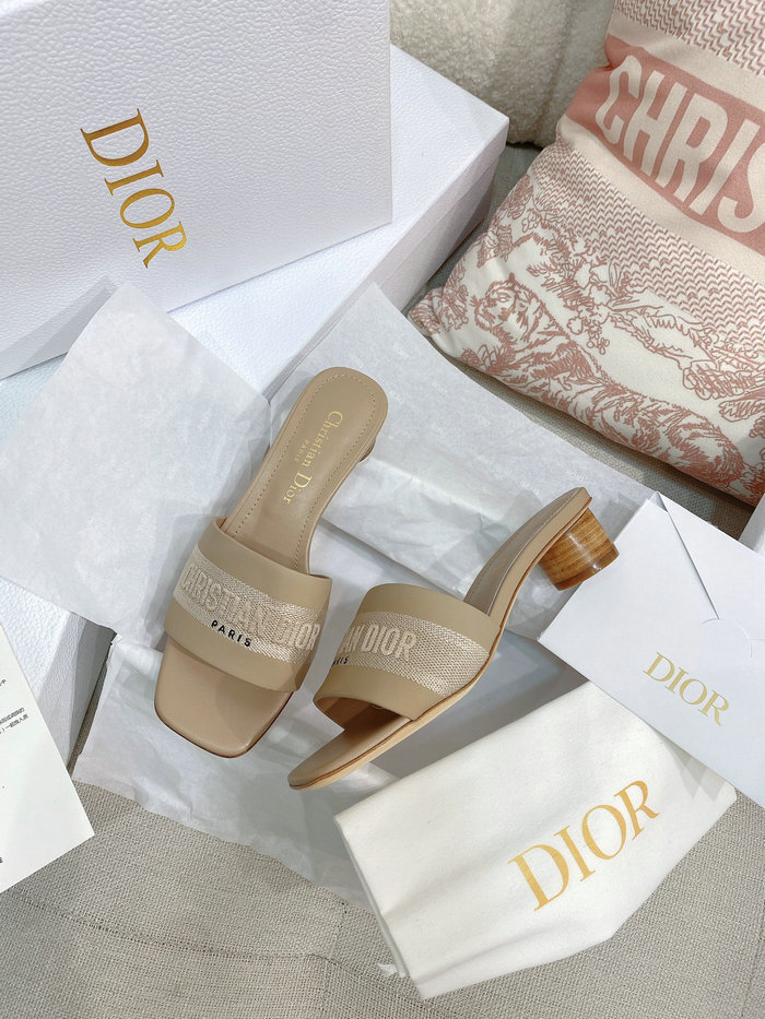 Dior Mid Heel Sandals MSD041606