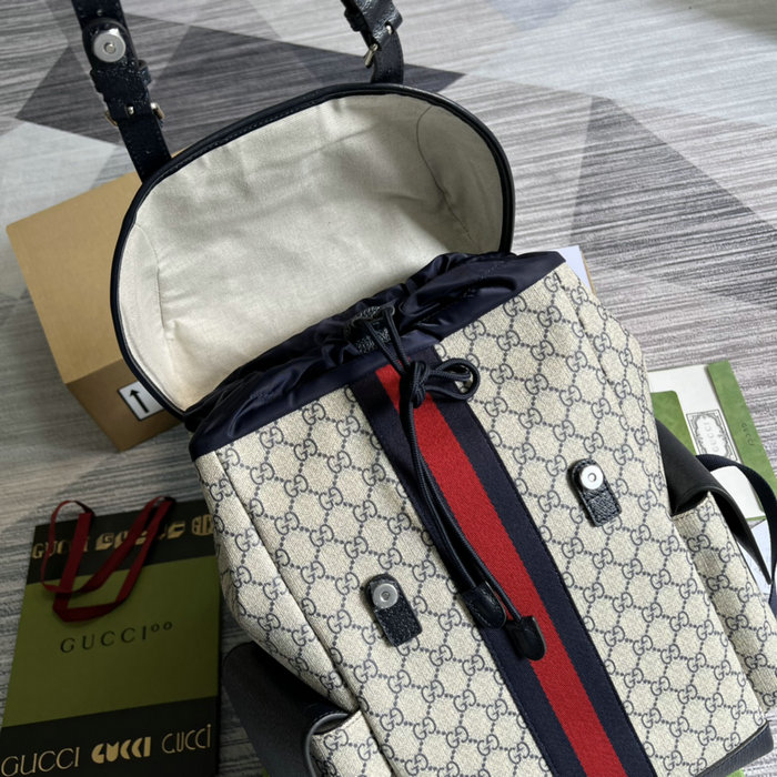 Gucci Ophidia Blue GG Medium Backpack 598140