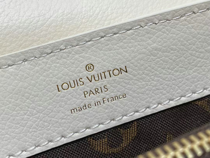 Louis Vuitton Dauphine Soft MM White M25209