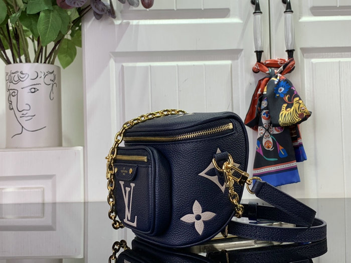 Louis Vuitton Mini Bumbag Navy Blue M85636