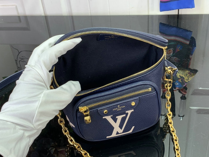 Louis Vuitton Mini Bumbag Navy Blue M85636