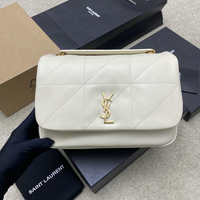 Saint Laurent JAMIE 4.3 SMALL Bag White 763475