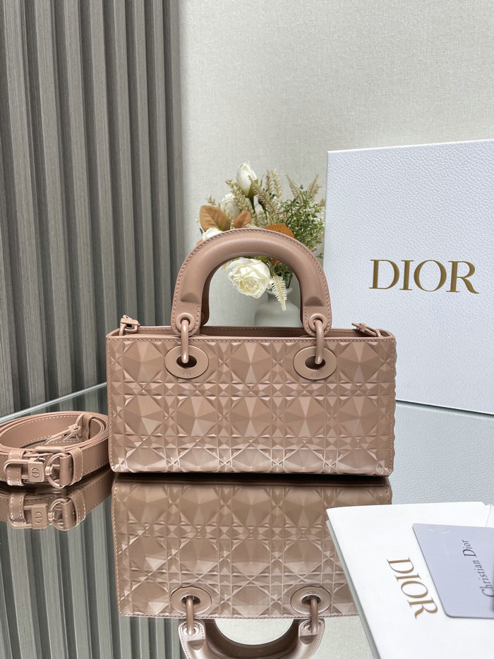 Small Dior Or Lady D-joy Bag Pink DM0613