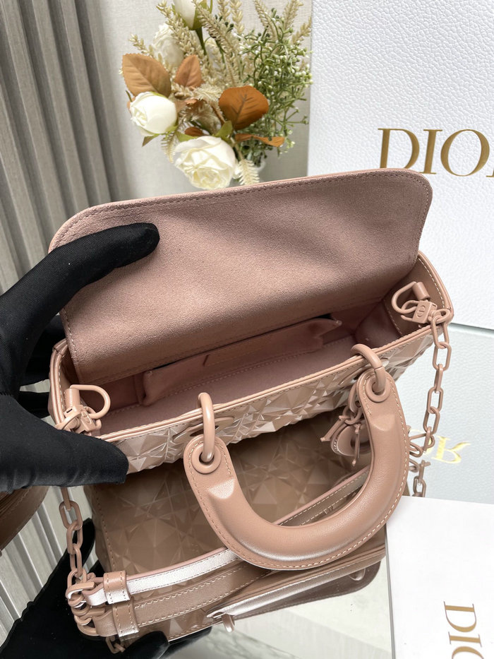 Small Dior Or Lady D-joy Bag Pink DM0613