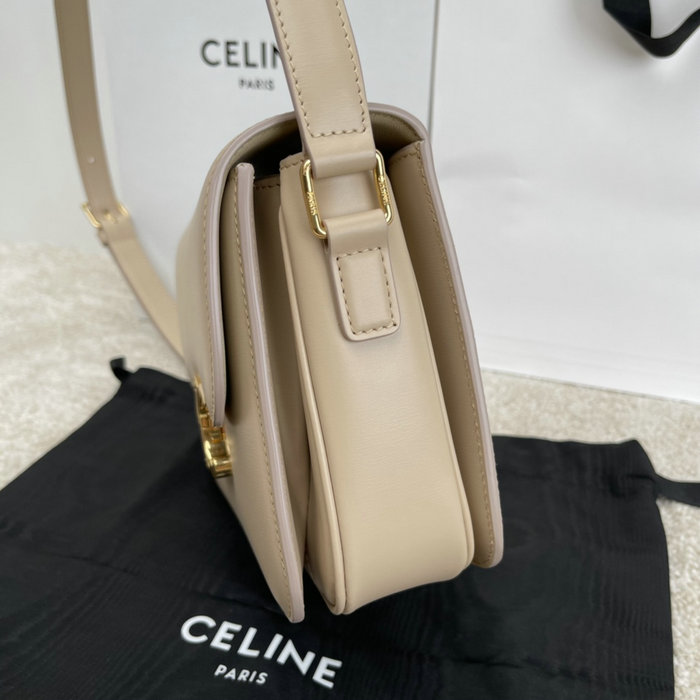 Celine Medium Triomphe Bag Beige Cl35023