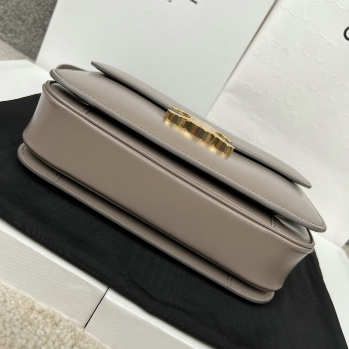 Celine Medium Triomphe Bag Grey Cl35023