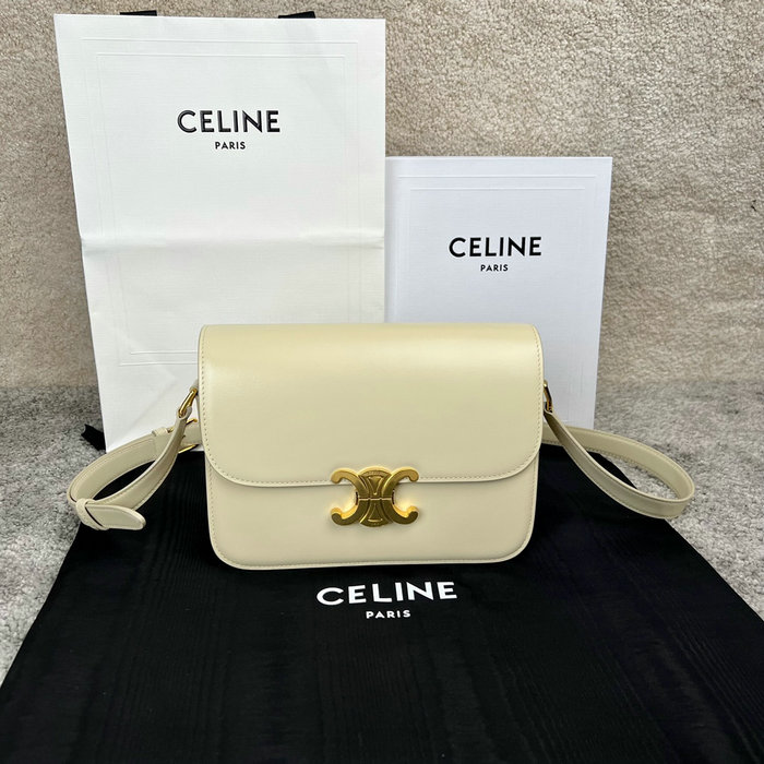 Celine Medium Triomphe Bag Yellow Cl35023