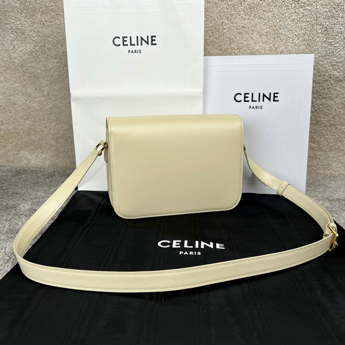 Celine Medium Triomphe Bag Yellow Cl35023