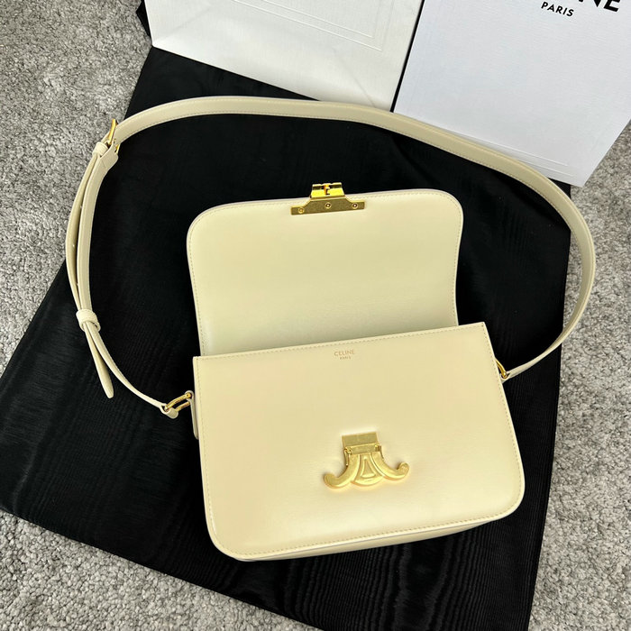 Celine Medium Triomphe Bag Yellow Cl35023