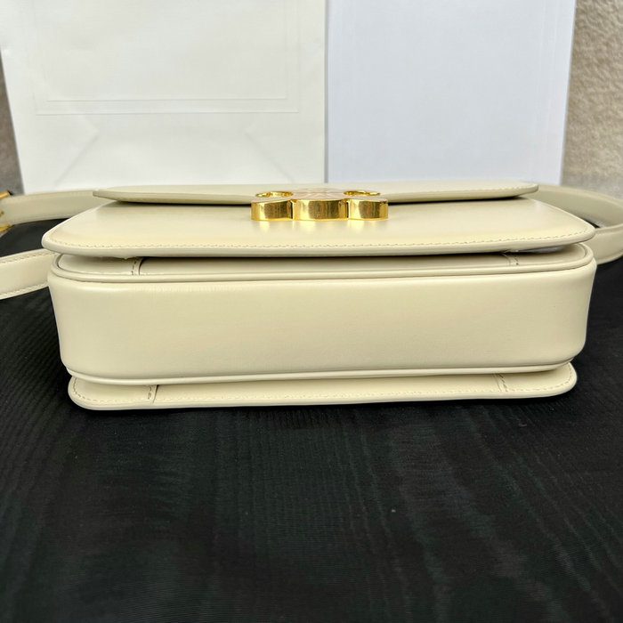 Celine Medium Triomphe Bag Yellow Cl35023