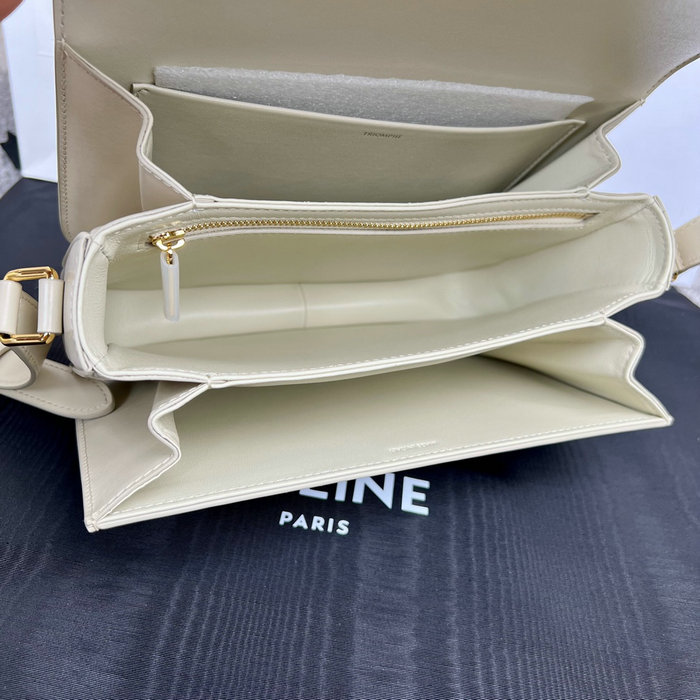 Celine Medium Triomphe Bag Yellow Cl35023