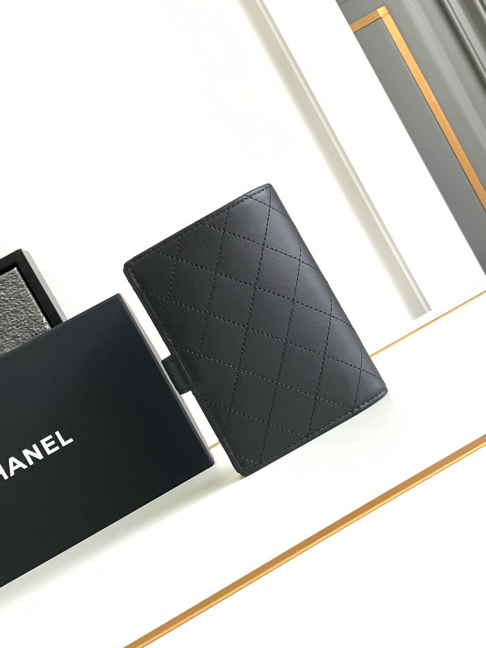 Chanel Calfskin Passport Holder AP0430