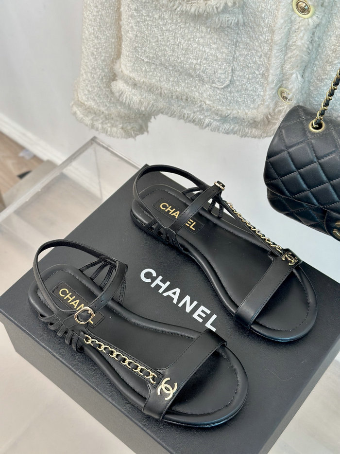 Chanel Lambskin Sandals MSC043003