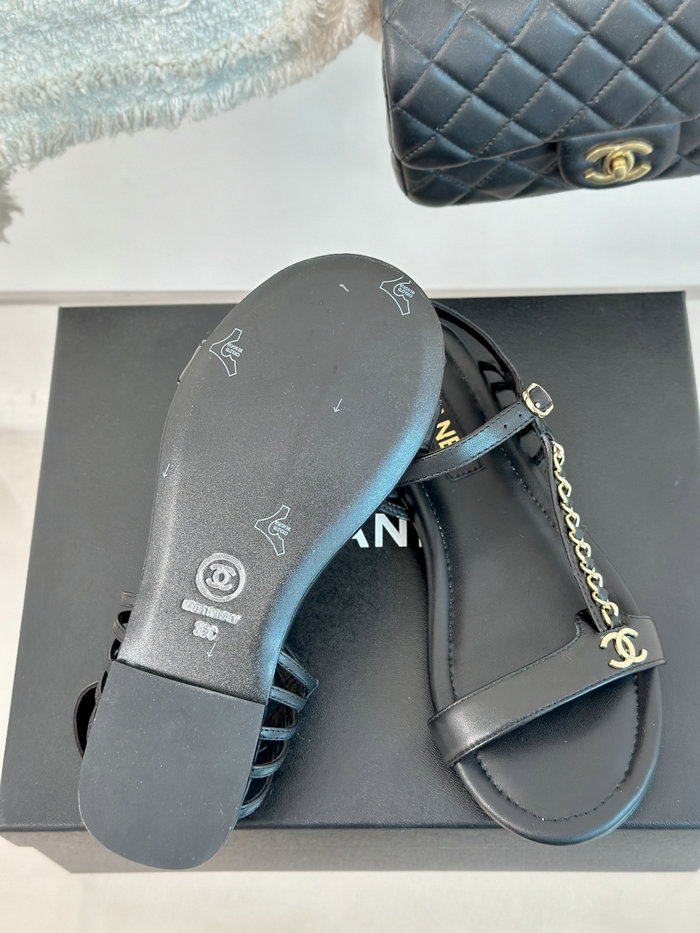 Chanel Lambskin Sandals MSC043003