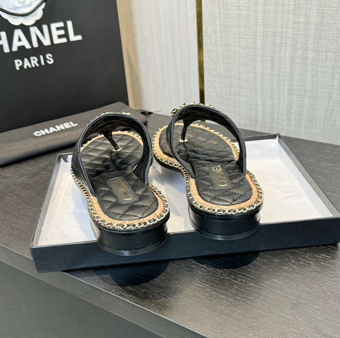 Chanel Lambskin Sandals MSC043004