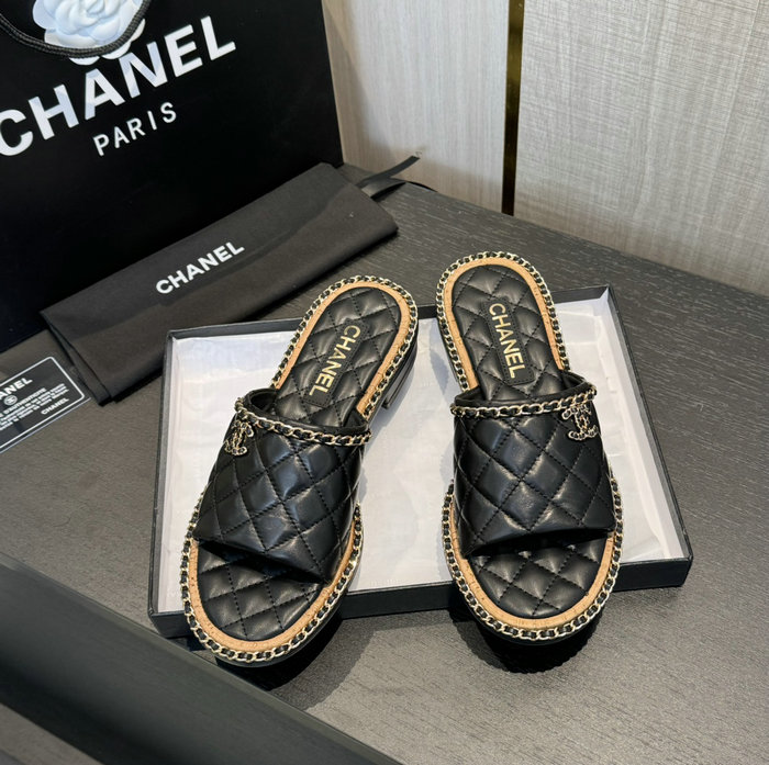 Chanel Lambskin Sandals MSC043005