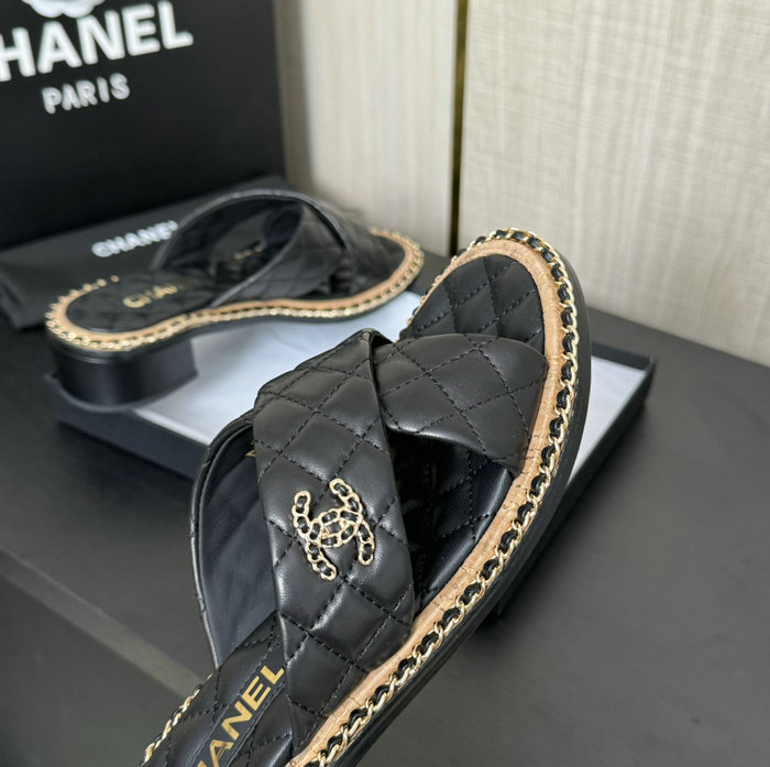 Chanel Lambskin Sandals MSC043006