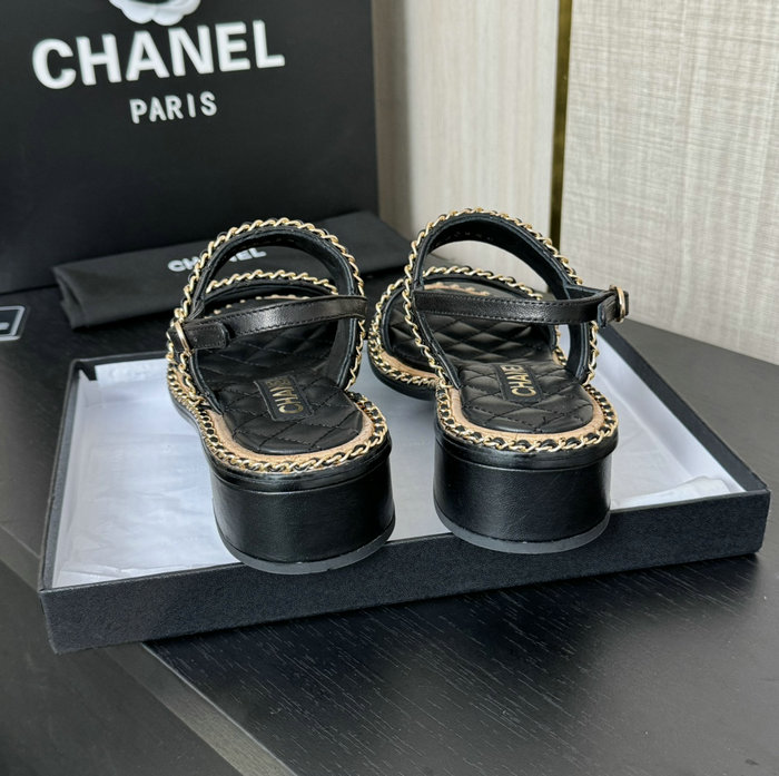 Chanel Lambskin Sandals MSC043007